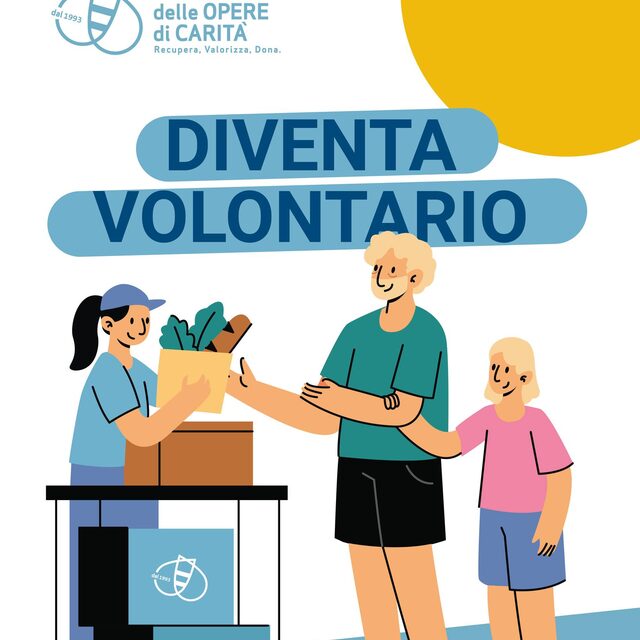 Abbiamo bisogno anche di te! Ogni nuovo volontario rende più forte la rete di solidarietà del Banco delle Opere di Carità e ci aiuta a ra…