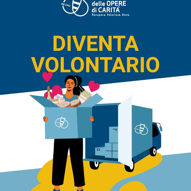 Ci sono tanti modi per fare la propria parte. Uno di questi è scegliere di esserci. 🤝 Diventa volontario del Banco delle Opere di Carità…