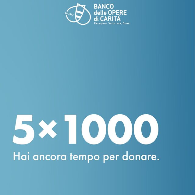 Il tuo 5×1000 può ancora fare la differenza. Se non hai ancora presentato la tua dichiarazione dei redditi, sei ancora in tempo per desti…