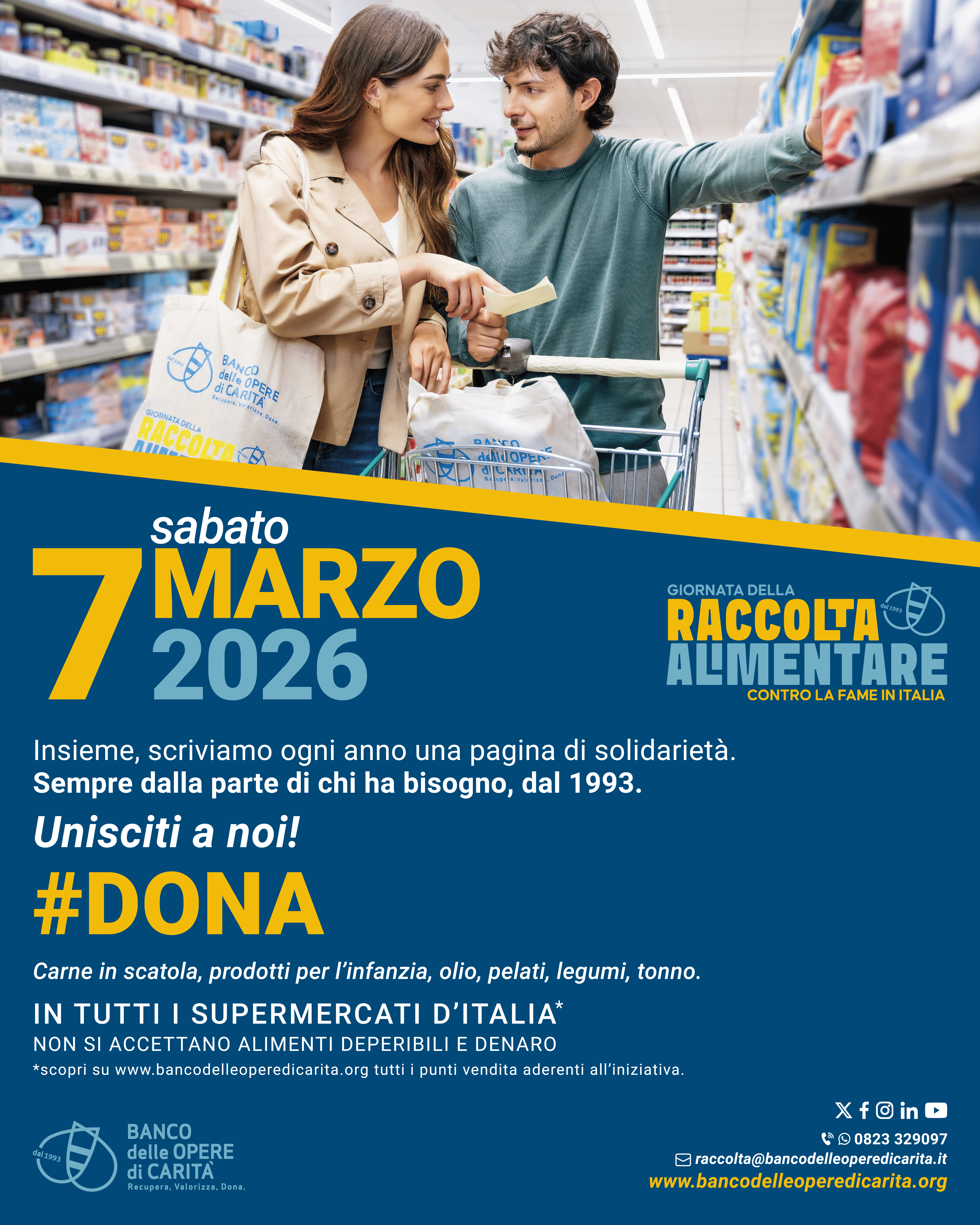 Locandina Raccolta Alimentare