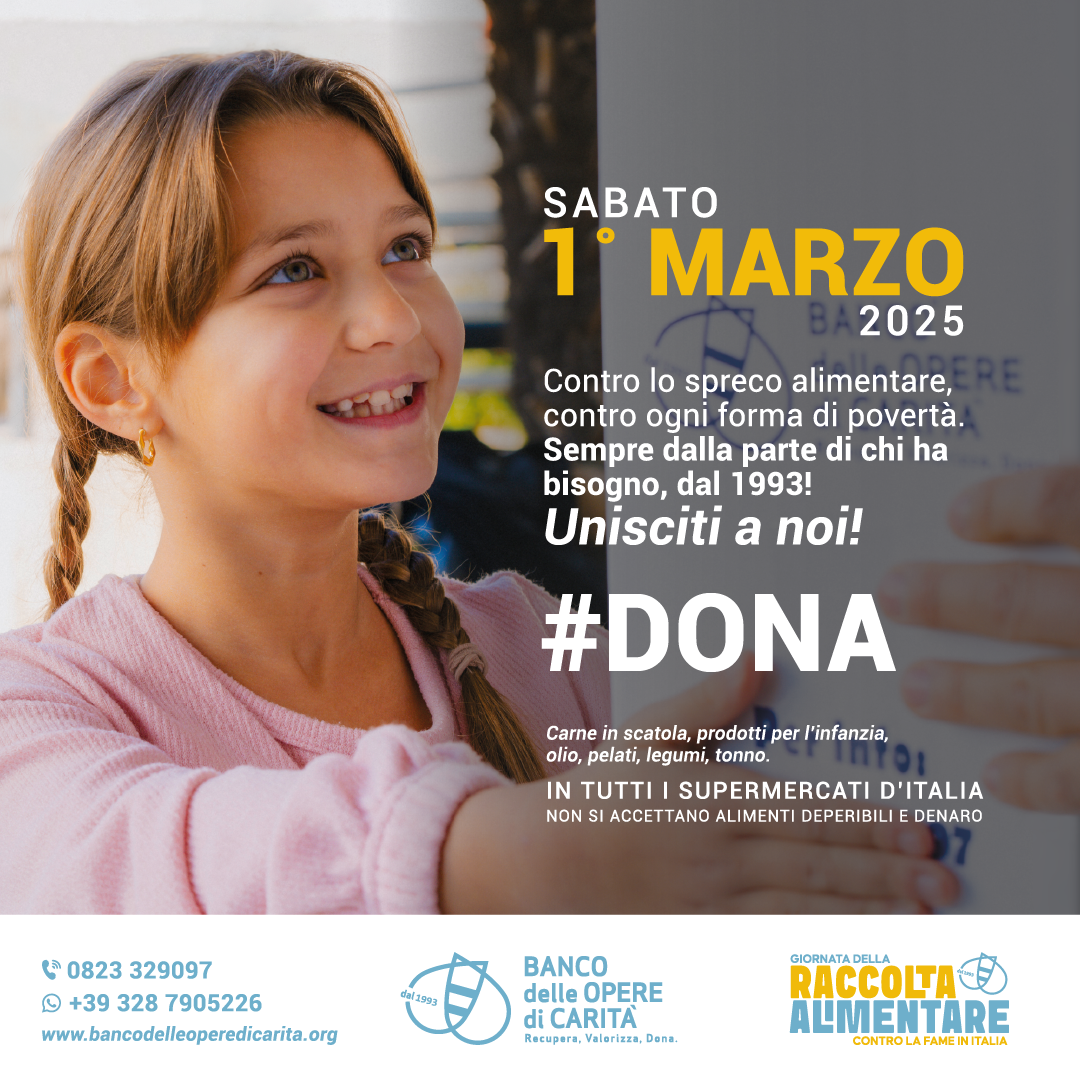 Giornata della Raccolta Alimentare contro la fame in Italia